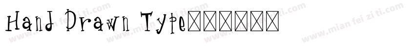 Hand Drawn Type字体转换
